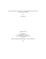 Surviving domestic violence in the Midwest United States : South Asian Women