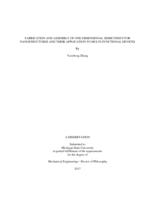 Fabrication and assembly of one-dimensional semiconductor nanostructures and their application to multi-functional devices