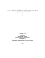 A causal model of career development and quality of life of college students with disabilities