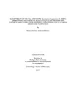 Susceptibility of the fall armyworm, spodoptera frugiperda (J.E. Smith) (Lepidoptera : noctuidae) to bacillus thuringiensis (Bt) proteins and synthetic insecticides from different corn production systems in Mexico and Puerto Rico