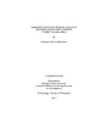 Managing pesticide residue levels of Michigan apples and cherries to meet global MRLs