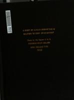 A study of alfalfa seeding time in relation to crop establishment