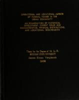 Operational and locational aspects of funeral homes in the urban community : an examination of historical development, current roles and characteristics, physical distributions, and locational requirements