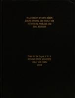 Relationship of birth order, sibling spacing, and family size to drinking problems and oral behavior