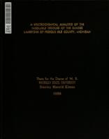 A spectrochemical analysis of the insoluble residues of the Dundee limestone of Presque Isle County, Michigan