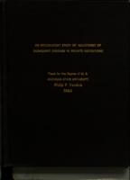 An exploratory study of adjustment of delinquent children in private institutions