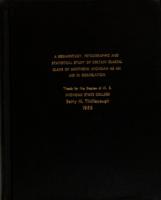 A sedimentary, petrographic and statistical study of certain glacial clays of Northern Michigan as an aid in correlation