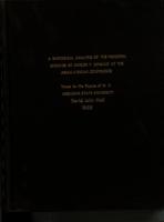 A rhetorical analysis of the principal speeches of Carlos P. Romulo at the Asian-African conference