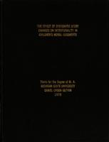 The effect of systematic story changes on intentionality in children's moral judgments