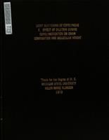 Light scattering of copolymers : I. Effect of dilution during copolymerization on chain composition and molecular weight