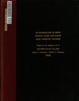 An investigation of beach erosion along Lake Huron near Lexington, Michigan