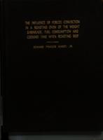 The influence of forced convection in a roasting oven of the weight shrinkage, fuel consumption and cooking time when roasting beef