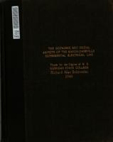 The economic and social aspects of the Mason-Dansville experimental electrical line