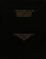 A study of the effects of ethos and one-sided versus two-sided presentation of arguments in persuasive communication