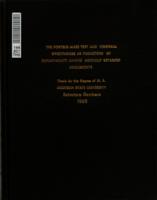 The Porteus maze test and personal effectiveness as predictors of employability among mentally retarded adolescents