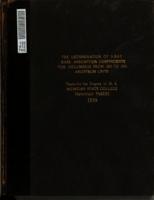 The determination of x-ray mass absorption coefficients for columbium from .200 to .500 anstrom units