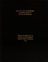 Cellulose dialysis membranes : a possible source of peptide contamination