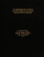 The underenumeration of Michigan population centers by the census of population and its significance : a technical report