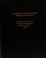 The economics of aquatic nuisance species prevention in the Great Lakes