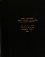 Organic oxidations by means of potassium permanganate and potassium persulfate