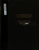 The absorption spectra of sodium m-benzenedisulfonate in nickel sulfate solutions