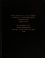 Clothing preferences and buying practices of fifty freshman and fifty senior girls of Servite High School, Detroit, Michigan