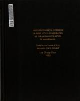 Acute pentobarbital depression in dogs : with a consideration of the antagonistic action of amphetamine