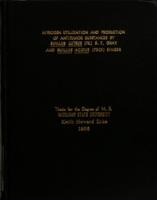 Nitrogen utilization and production of anti-tumor substances by Suillus luteus (FR.) S.F. Gray and Suillus acidus (Peck) Singer