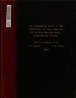 An experimental study of the coefficient of head loss due to friction through small diameter pipe fittings