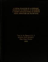 A partial evaluation of an experiment concerning the possibility of establishing a farmers' continuous system of reporting income, expenditures and related data