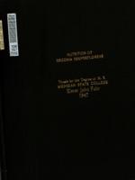 Nutrition of Begonia semperflorens : the growth and appearance of Begonia semperflorens in three growing media as affected by various levels of nitrogen, phosphorus and potassium with controlled pH