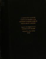 A limited study of foster parents of children in the independent boarding homes of Ingham county, Michigan