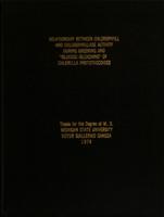 Relationship between chlorophyll and chlorophyllase activity during greenin and "glucose-bleaching" of Chlorella protothecoides