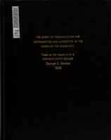 The effect of terramycin on the erythrocytes and leucocytes of the blood of the albino rat