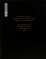 The artificial rumen as a technique for evaluating dry matter digestibility of pasture forages