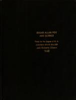 Edgar Allan Poe and science
