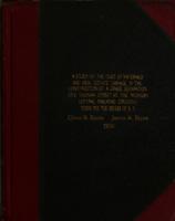 A study of the cost of materials and real estate damage in the construction of a grade separation on E. Saginaw Street at the Michigan Central Railroad Crossing