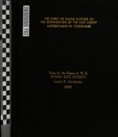 The effect of sulfur dioxide on the degradation of the tart cherry anthocyanin by tyrosinase