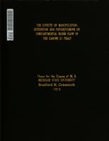 The effects of manipulation, distention and physostigmine on compartmental blood flow in the canine GI tract