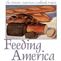Feeding America: the Historic American Cookbook Project