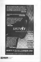 Secrets, the new novel by Nuruddin Farah