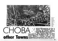 Choba & other towns