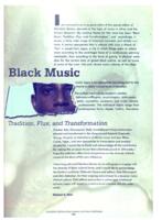Black music : tradition, flux, and transformation
