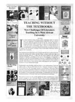 Teaching without the textbooks : new challenges of literature teaching in a West African university