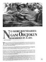 No more boundaries : Ngani Odutokun remembered by Zaria