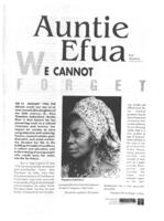 Auntie Efua : we cannot forget
