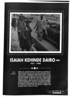 Isaiah Kehinde Dairo, MBE, 1931-1996