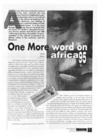 One more word on Africa95