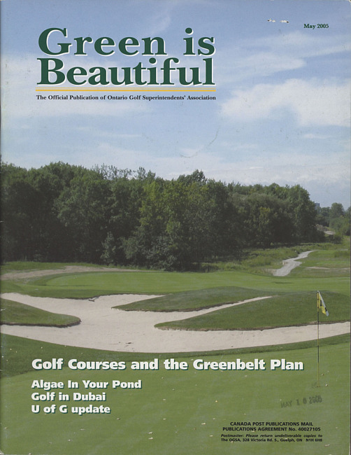 Green is beautiful. (2005 May)