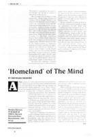 "Homeland" of the mind
